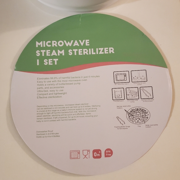 NEW XL Microwave Baby bottles and more  Sterlizer - Picture 3 of 8
